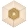 5_Hinkley Interior Lyla Medium Semi-Flush Mount 15" Lacquered Brass more views