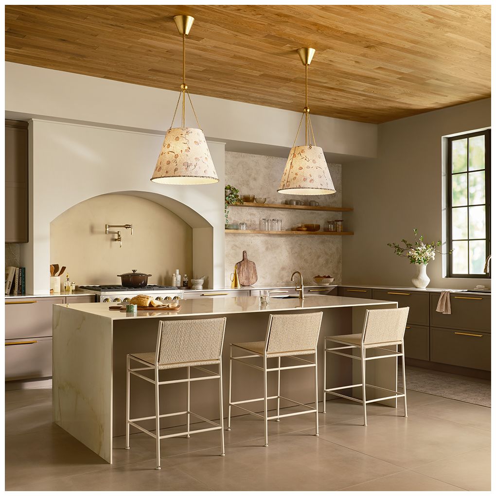 Hinkley Interior Primrose Large Pendant 20.25" Distressed Brass