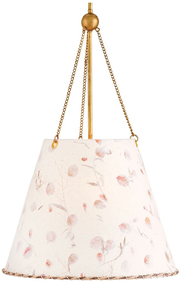 Hinkley Interior Primrose Large Pendant 20.25" Distressed Brass