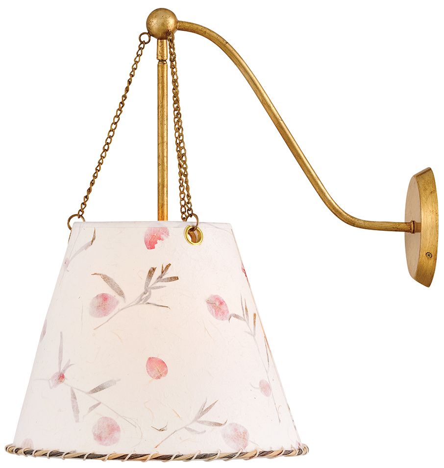 Hinkley Interior Primrose Large Sconce 15.25" Distressed Brass