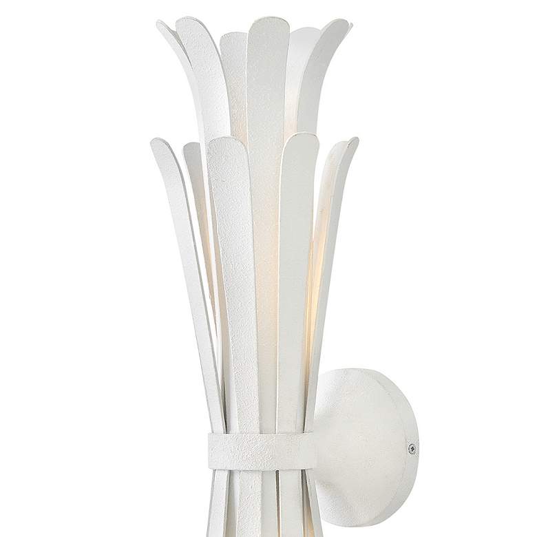 Image 3 Hinkley Interior Reina Large Two Light Sconce 6.25" Textured Plaster more views