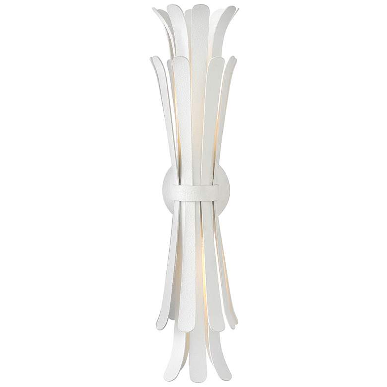 Image 4 Hinkley Interior Reina Large Two Light Sconce 6.25" Textured Plaster more views