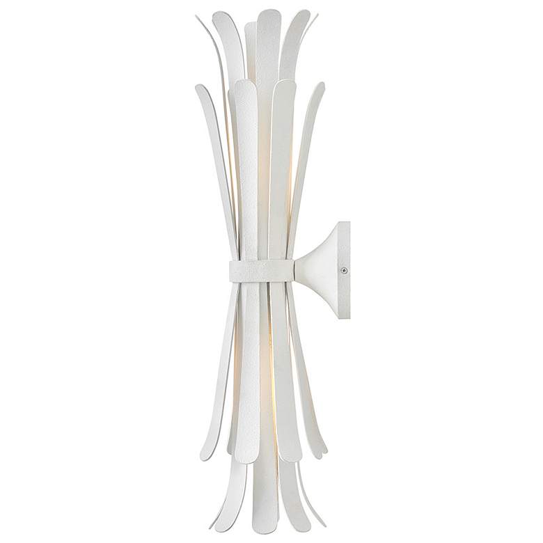 Image 5 Hinkley Interior Reina Large Two Light Sconce 6.25" Textured Plaster more views
