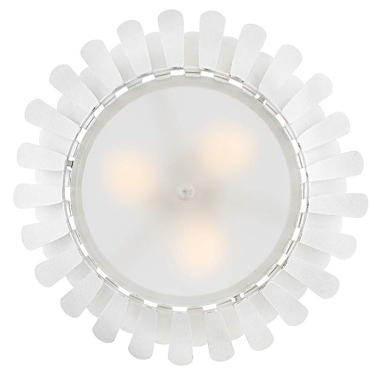Image 5 Hinkley Interior Reina Medium Semi Flush Mount 20" Textured Plaster more views