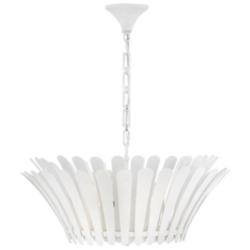 Hinkley Interior Reina Medium Tapered Chandelier 25.5" Textured Plaste