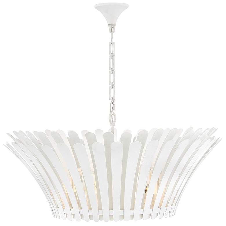 Image 1 Hinkley Interior Reina Medium Tapered Chandelier 33.75" Textured Plast
