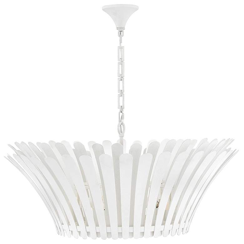 Image 2 Hinkley Interior Reina Medium Tapered Chandelier 33.75" Textured Plast more views