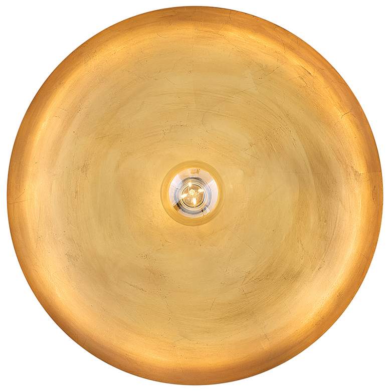 Image 7 Hinkley Interior Sadie Large Dome Pendant 18" Lacquered Brass more views
