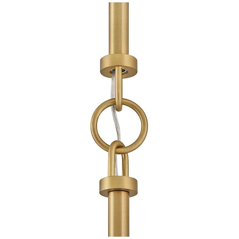Image 6 Hinkley Interior Sadie Medium Dome Chandelier 24" Lacquered Brass more views
