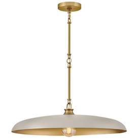 Image1 of Hinkley Interior Sadie Medium Dome Chandelier 24" Lacquered Brass