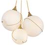 2_Hinkley Interior Skye Large Three Light Pendant 18.25" Heritage Brass more views