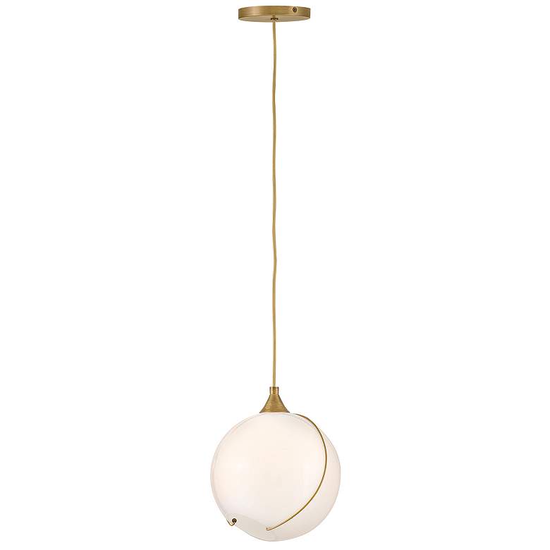 Image 1 Hinkley Interior Skye Small Pendant 10.75" Heritage Brass