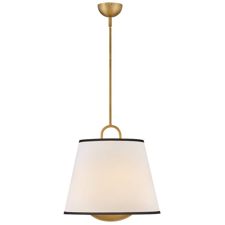 Image 1 Hinkley Interior Sonia Large Pendant 18" Lacquered Brass