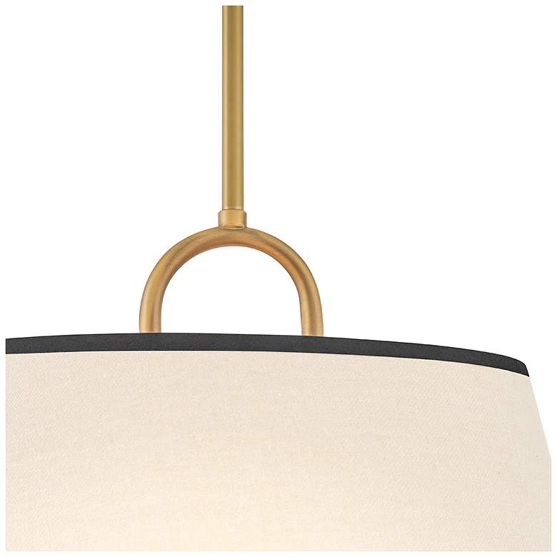 Image 5 Hinkley Interior Sonia Large Pendant 18" Lacquered Brass more views