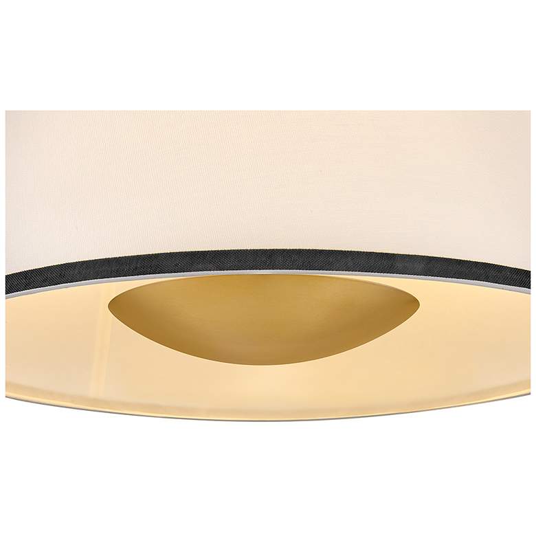 Image 6 Hinkley Interior Sonia Large Pendant 18" Lacquered Brass more views
