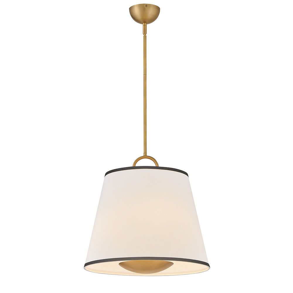 Hinkley Interior Sonia Large Pendant 18" Lacquered Brass