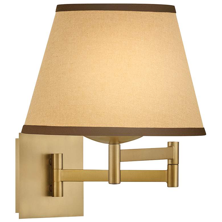 Image 1 Hinkley Interior Sonia Medium Task Light Sconce 11" Lacquered Brass