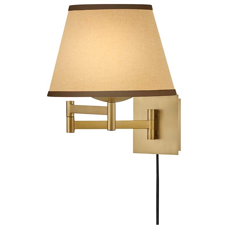 Image 3 Hinkley Interior Sonia Medium Task Light Sconce 11" Lacquered Brass more views