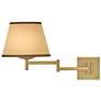 7_Hinkley Interior Sonia Medium Task Light Sconce 11" Lacquered Brass more views