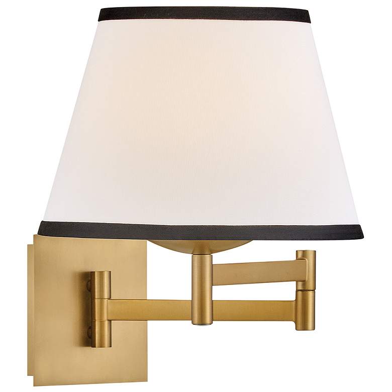 Image 1 Hinkley Interior Sonia Medium Task Light Sconce 11" Lacquered Brass