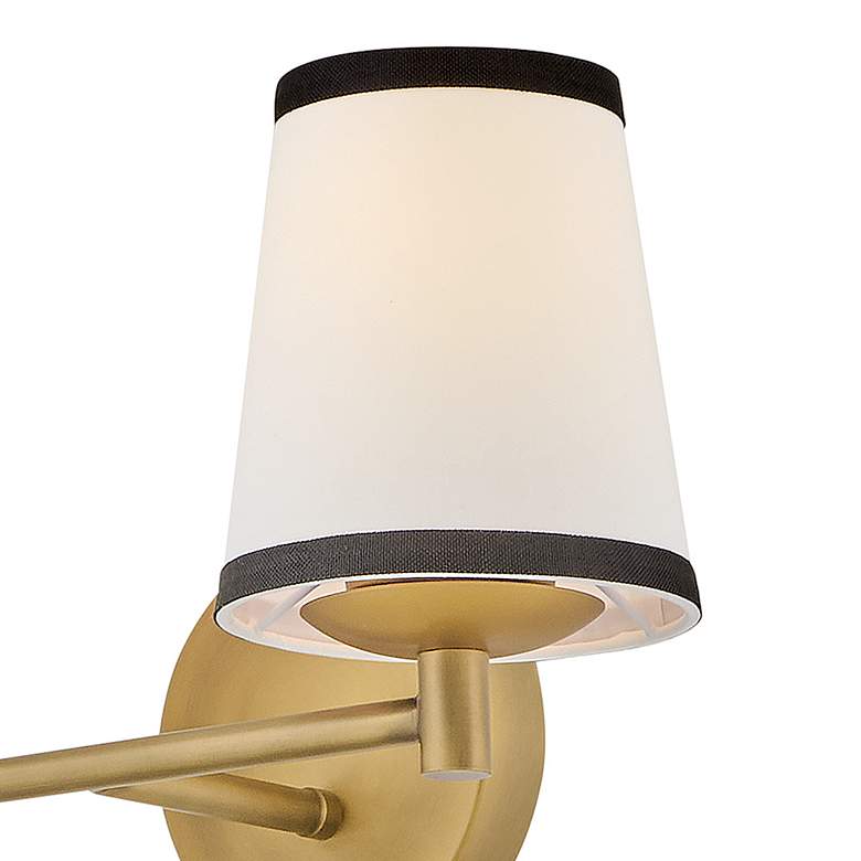Image 3 Hinkley Interior Sonia Small Two Light Vanity 15.75" Lacquered Brass more views