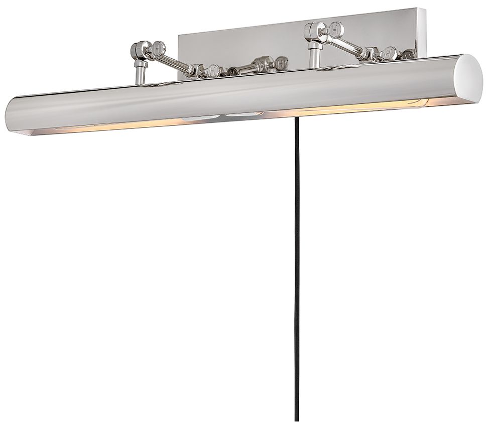 Image 2 Hinkley Interior Stokes Large Adjustable Accent Light 30" Polished Nickel more views