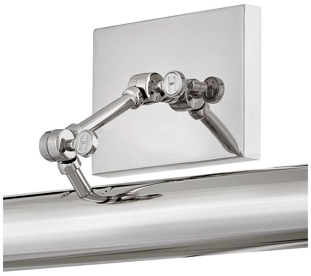 Image 5 Hinkley Interior Stokes Medium Adjustable Accent Light 20" Polished Nickel more views