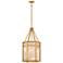 Hinkley Interior Sura Large Pendant 16" Distressed Brass