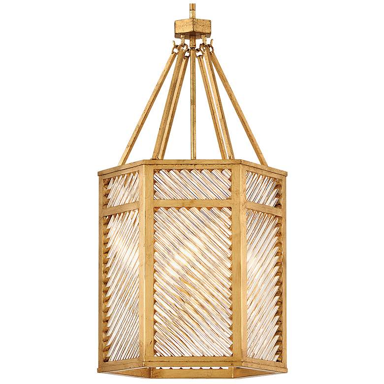 Image 2 Hinkley Interior Sura Large Pendant 16" Distressed Brass more views