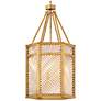 2_Hinkley Interior Sura Large Pendant 16" Distressed Brass more views