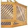 2_Hinkley Interior Sura Medium Semi-Flush Mount 19" Distressed Brass more views