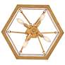 5_Hinkley Interior Sura Medium Semi-Flush Mount 19" Distressed Brass more views