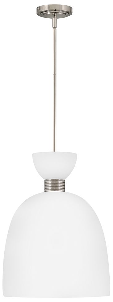 Image 2 Hinkley Interior Tallulah Medium Pendant 14" Polished Nickel more views