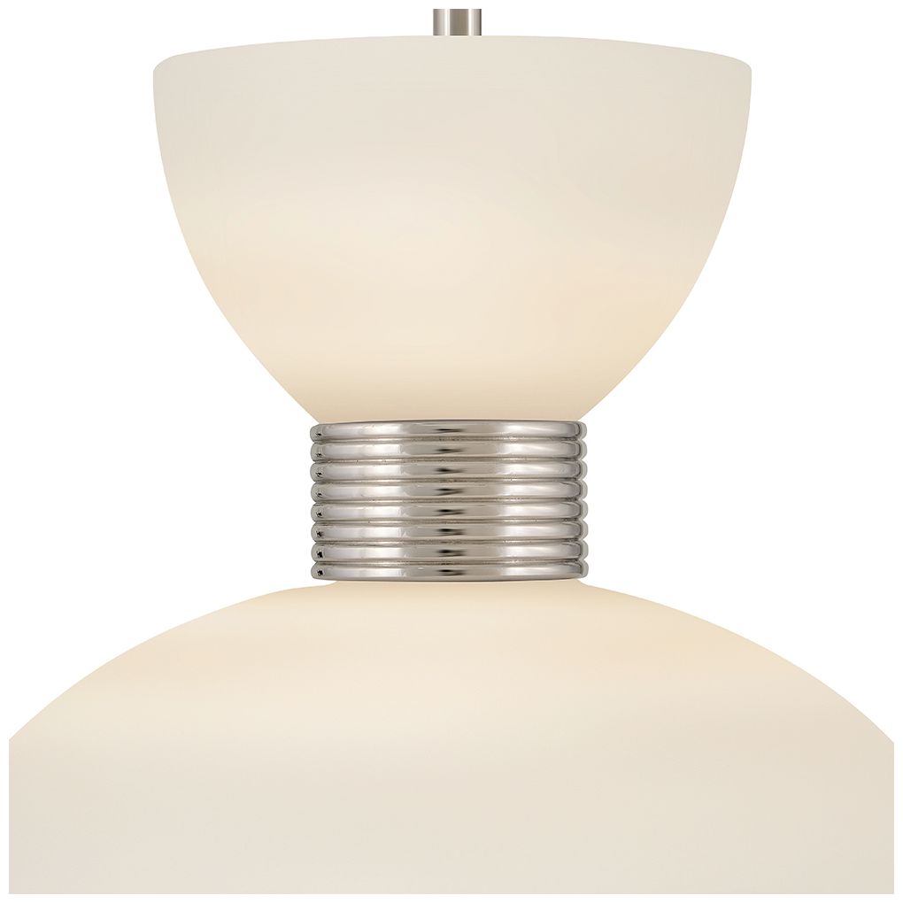 Image 4 Hinkley Interior Tallulah Medium Pendant 14" Polished Nickel more views