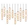 2_Hinkley Interior Trigo Large Multi Light Linear 52" Lacquered Brass more views