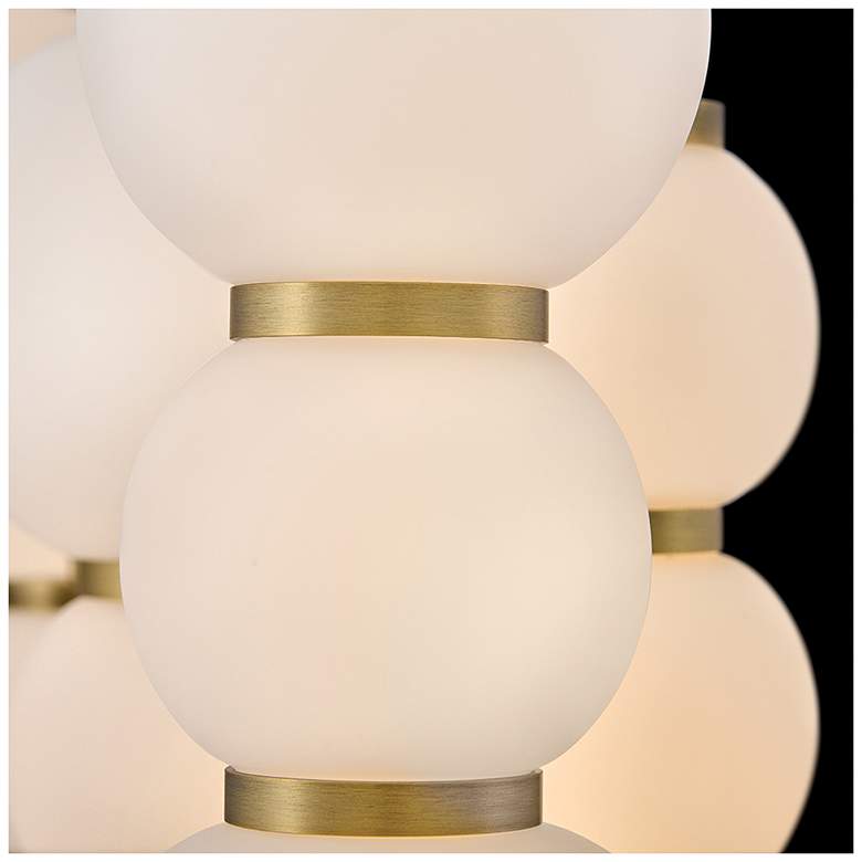 Image 4 Hinkley Interior Trigo Large Multi Light Linear 52" Lacquered Brass more views