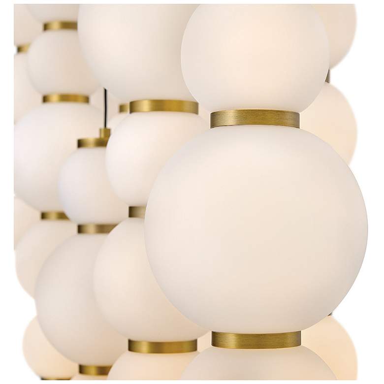 Image 5 Hinkley Interior Trigo Large Multi Light Linear 52" Lacquered Brass more views