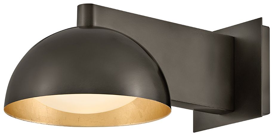 Image 2 Hinkley Interior Vargas Small Task Light Sconce 8" Black Oxide more views