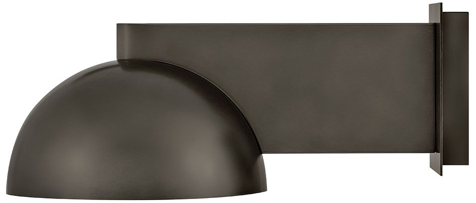 Image 6 Hinkley Interior Vargas Small Task Light Sconce 8" Black Oxide more views
