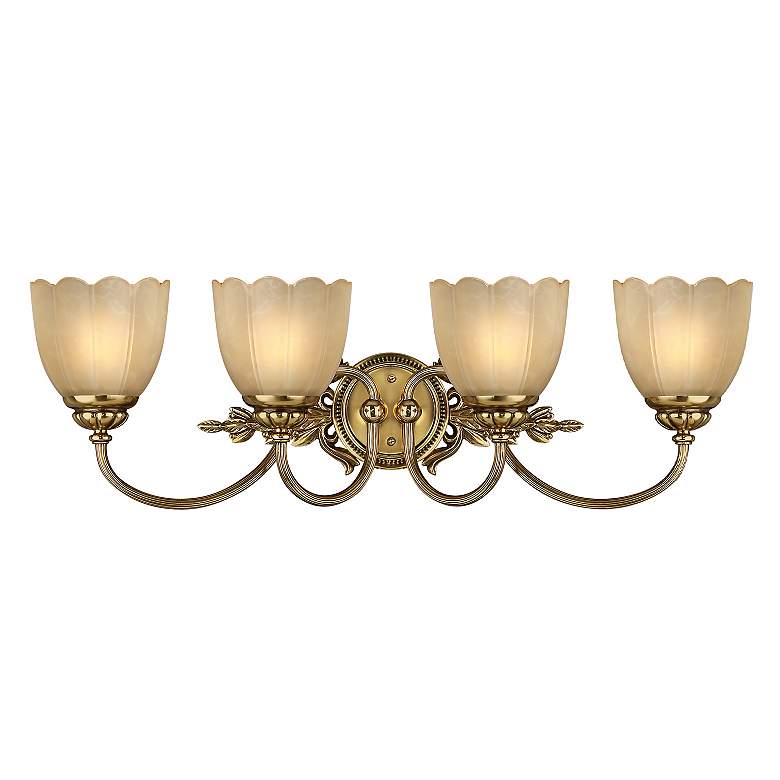 Image 1 Hinkley Isabella Collection 29 inch Wide Bathroom Light Fixture