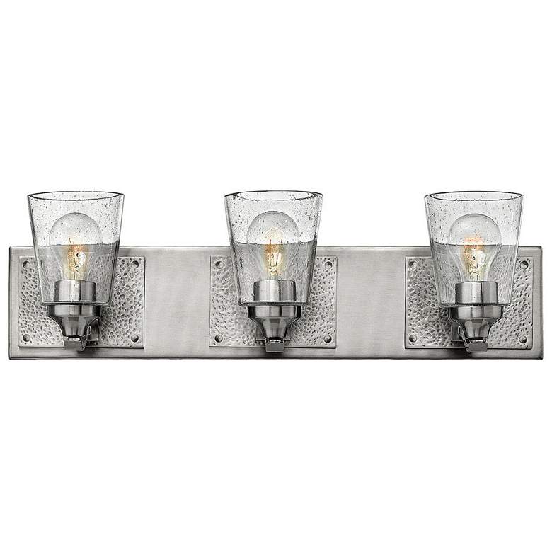 Image 2 Hinkley Jackson 24" Wide Brushed Nickel 3-Light Bath Light