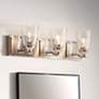 1_Hinkley Jackson 24" Wide Brushed Nickel 3-Light Bath Light