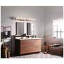 6_Hinkley Jackson 24" Wide Brushed Nickel 3-Light Bath Light more views