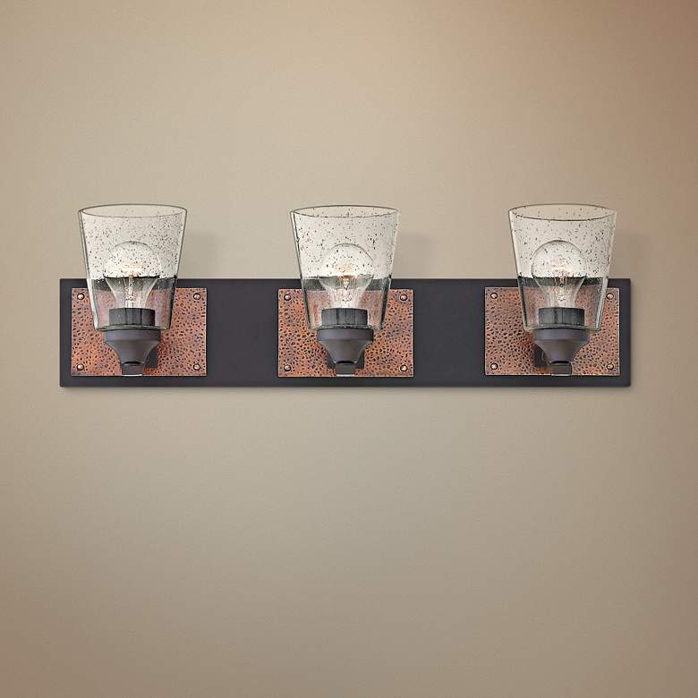 Image 1 Hinkley Jackson 24" Wide Buckeye Bronze 3-Light Bath Light