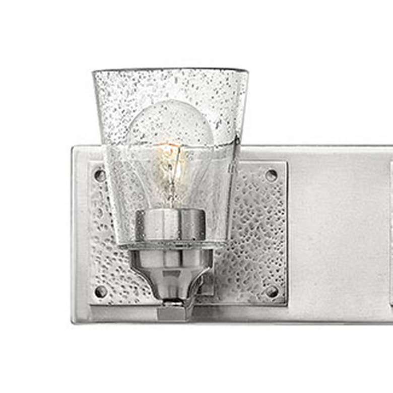Image 2 Hinkley Jackson 32 3/4"W Brushed Nickel 4-Light Bath Light more views