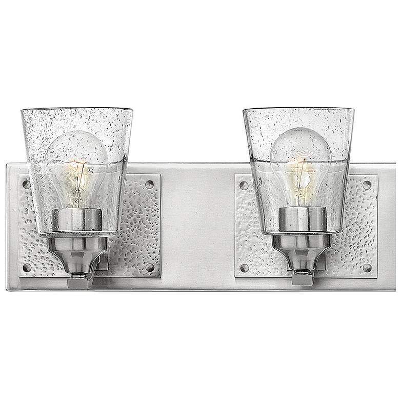 Image 4 Hinkley Jackson 32 3/4"W Brushed Nickel 4-Light Bath Light more views