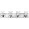 Hinkley Jackson 32 3/4"W Polished Nickel 4-Light Bath Light