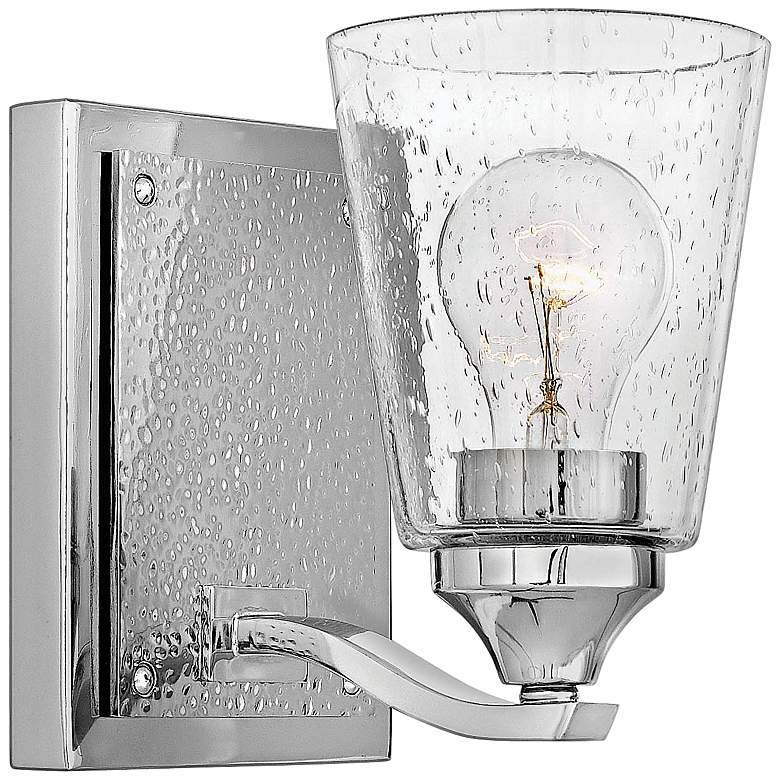 Image 1 Hinkley Jackson 7 1/4" High Polished Nickel Wall Sconce