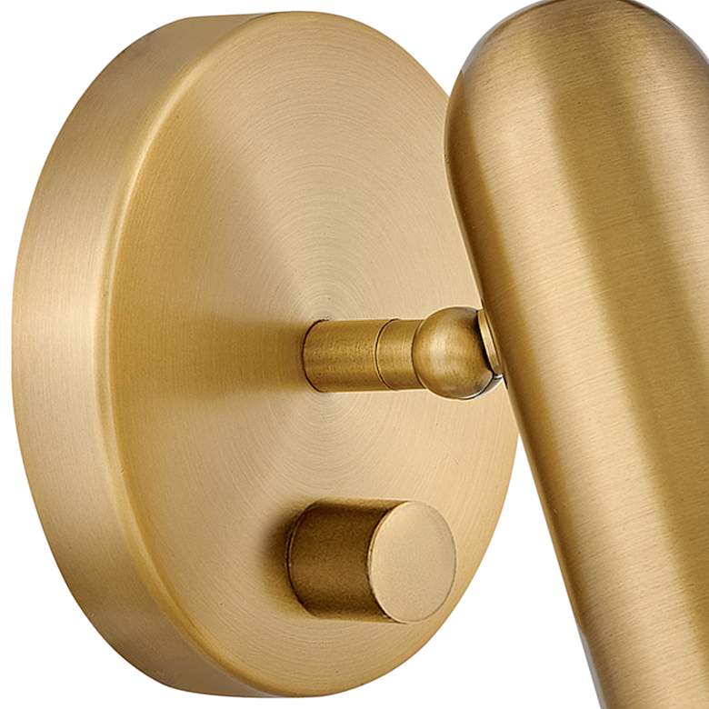 Image 3 Hinkley Jax 6 3/4" Heritage Brass LED Wall Light more views