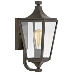 Hinkley Jaymes 15 3/4&quot;H Oil-Rubbed Bronze Outdoor Wall Light
